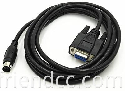 Dongguan Factory Rs232 Db9 to Mini Din 8pin serial cable